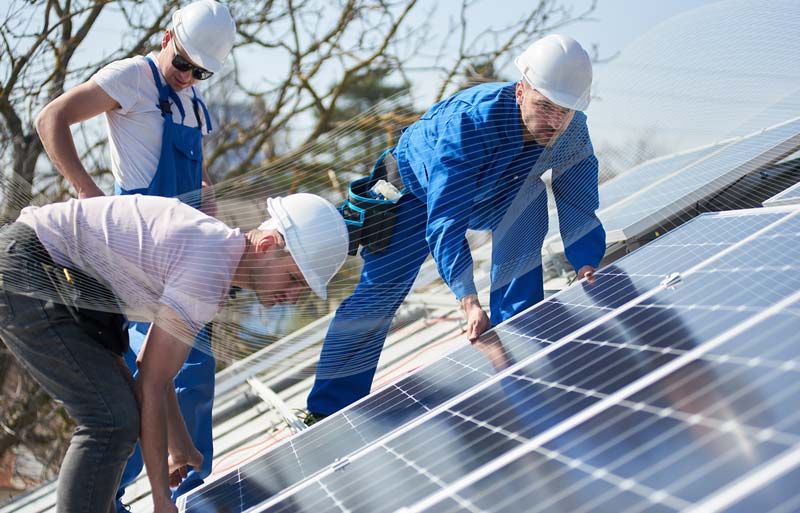 Solar PV panels for businesses
